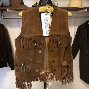 Vintage men’s small cowboy & western vest